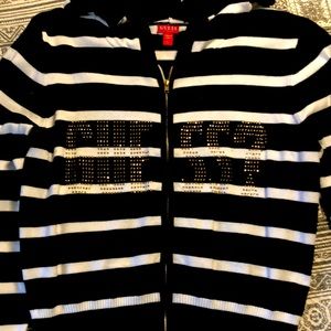 Guess zip up sweater
